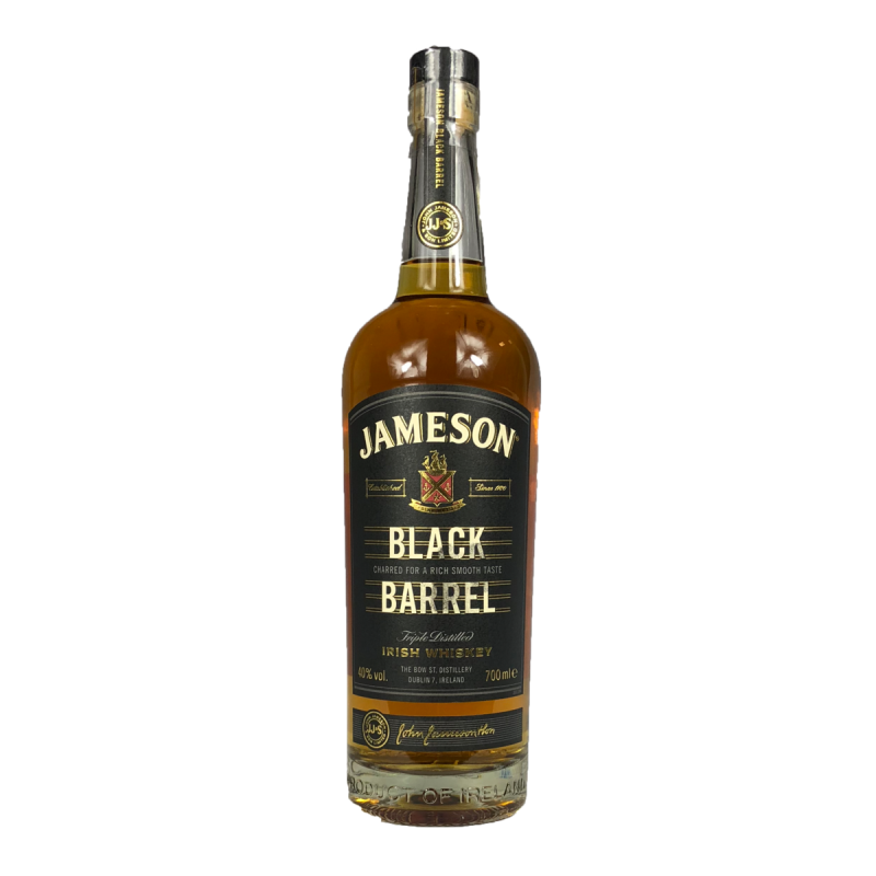 Jameson black barrel irish whiskey