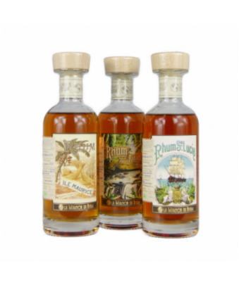 La Maison du Rhum Coffret découverte 3 rhums - La Maison du Rhum