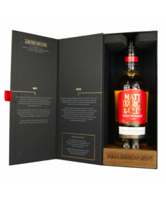 Whiskey - matt d'arcy 10 ans avec coffret cadeau