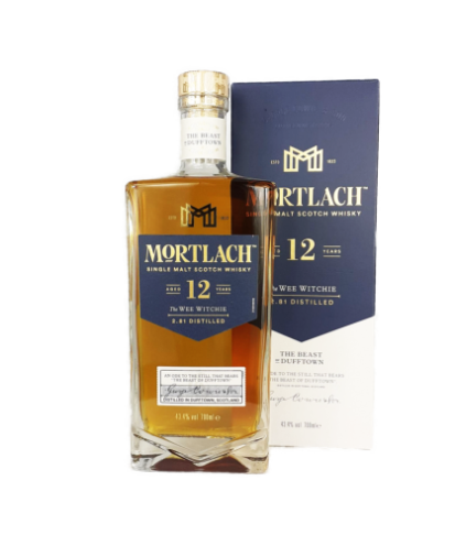 Whisky - wee witchie mortlach 12ans