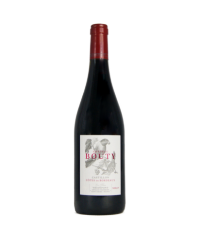 Castillon côtes de bordeaux château bouty - merlot vin rouge