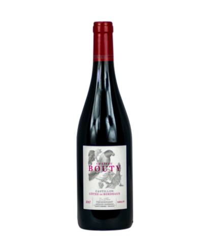 Castillon côtes de bordeaux château bouty - merlot vin rouge