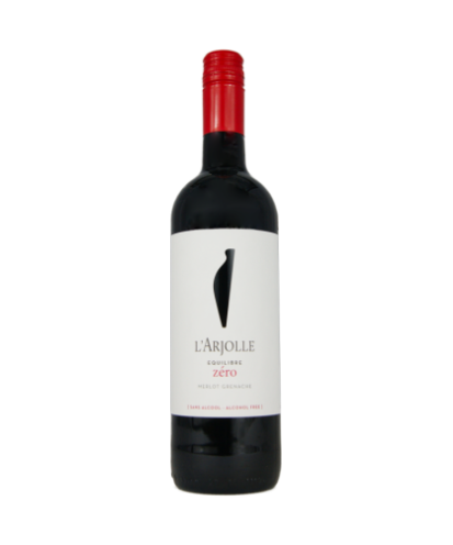 Equilibre zéro rouge sans alcool domaine de l'arjolle