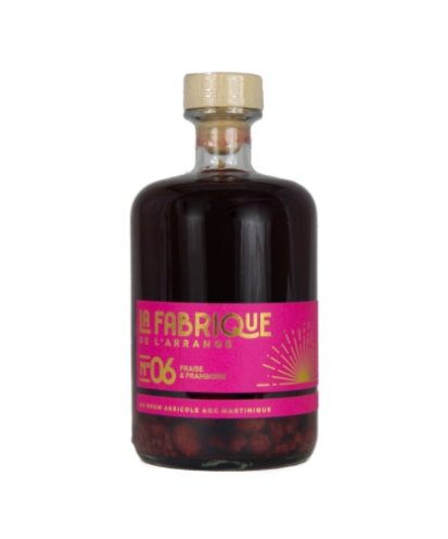 Rhum - n°06 fraise & framboise la fabrique 70cl