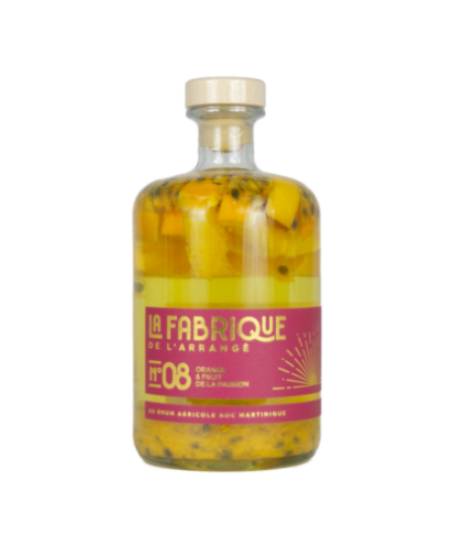 Rhum - n°08 orange fruit de la passion la fabrique 70cl