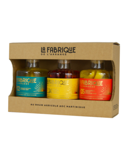 Rhum - 3 rhums la fabrique 20cl