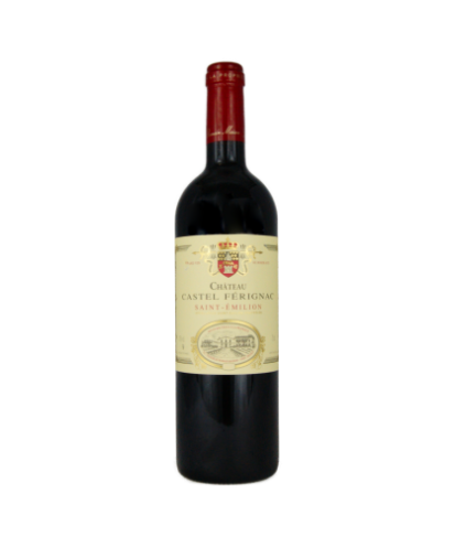 Saint-emilion château castel ferignac - vin rouge merlot
