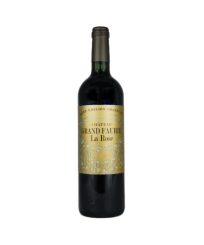 Saint-emilion grand cru château grand faurie la rose