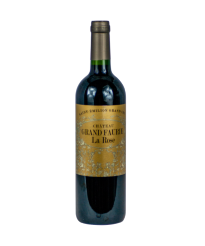 Saint-emilion grand cru château grand faurie la rose