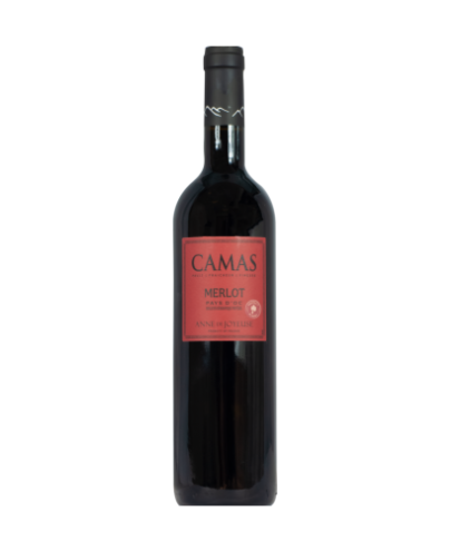 Pays d'oc merlot camas anne de joyeuse - vin rouge