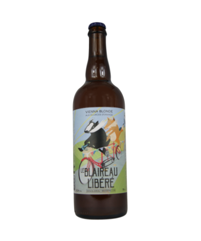 Le blaireau libéré le blaireau qui brasse 75cl