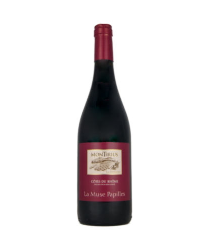 Côtes du rhône la muse papilles rouge montirius