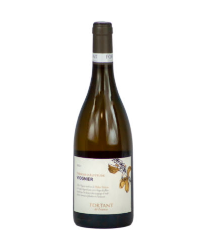Pays d'oc viognier altitude fortant - vin blanc du languedoc