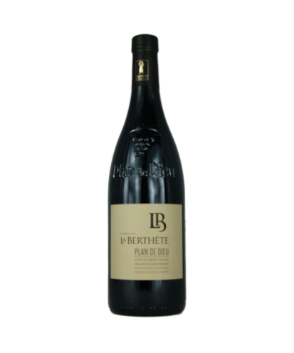 Côtes du rhône villages plan de dieu berthète - vin rouge