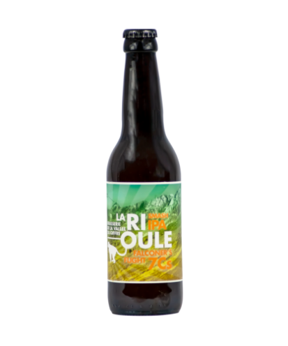 Ipa la rioule brasserie du giffre 33cl