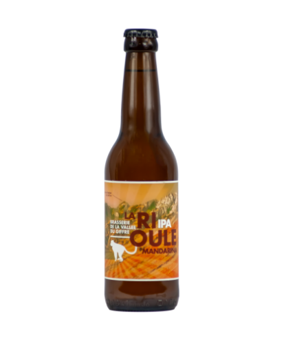 Ipa la rioule brasserie du giffre 75cl